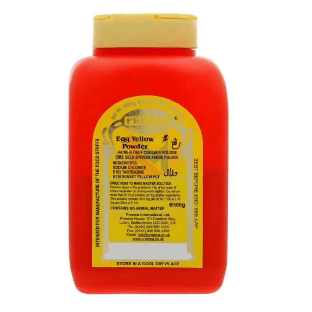 Preema - Food Colour - Egg Yellow - 20x400g - Case