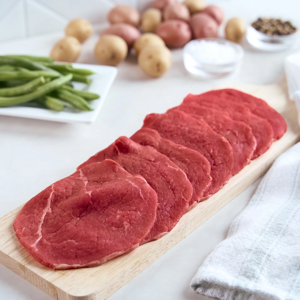 Beef Eye Round Sliced- 1lb