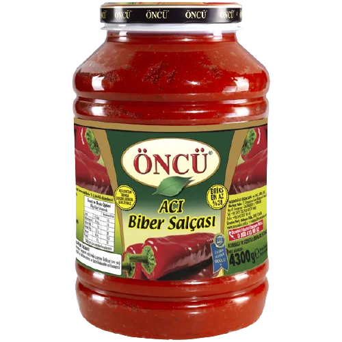 Oncu- Hot Pepper Paste - 4 x 4.3kg