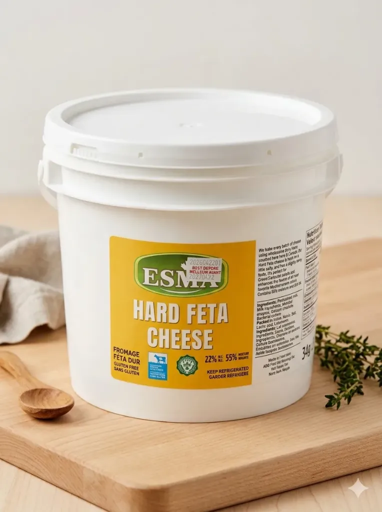 Esma- Hard Feta Cheese- 1x3kg