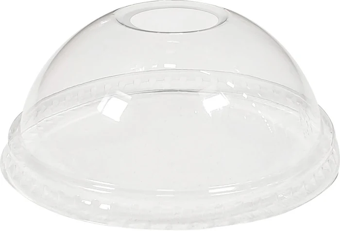 Morning Dew - Dome Lids with Hole - For 12oz Cup Only - 92mm