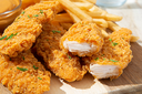Frozen - Reuven - Fully Cooked Breasted Seasoned  Chicken Breast Fillets - Halal - 2x2kg - Case