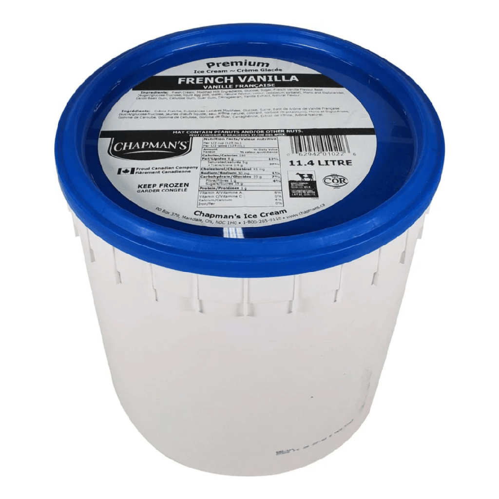 [DAIN47] Chapman's - Ice Cream - French Vanilla Bucket - Markdale - 11.4 L