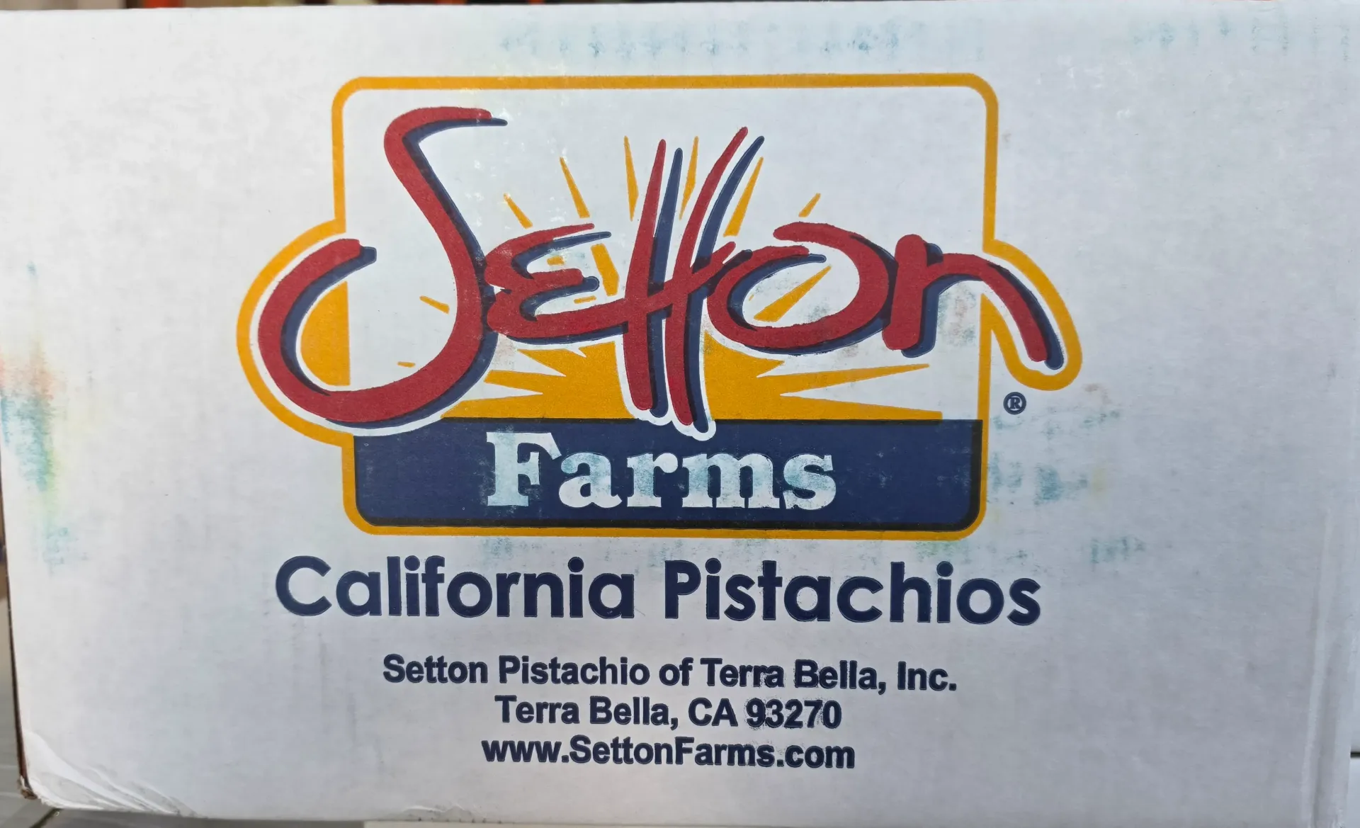 NUTW1 - SETTON FARMS CALIFORNIA PISTACHIOS - 30LBS