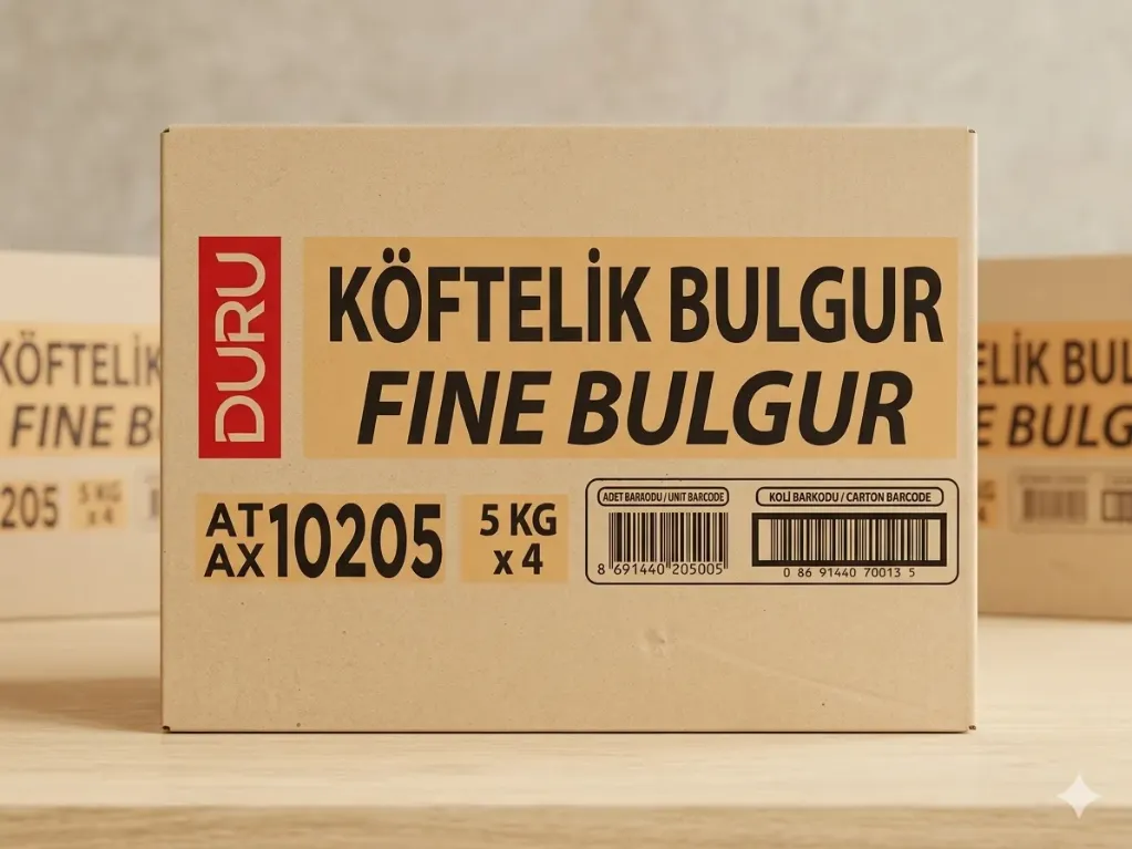 [AT10205] Duru- Bulgur Fine - 4x5kg- 44 lb