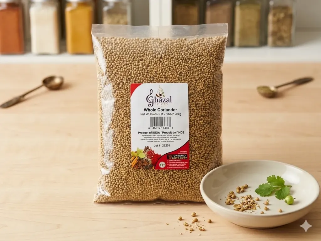 Ghazal- Coriander Seeds - 5lb