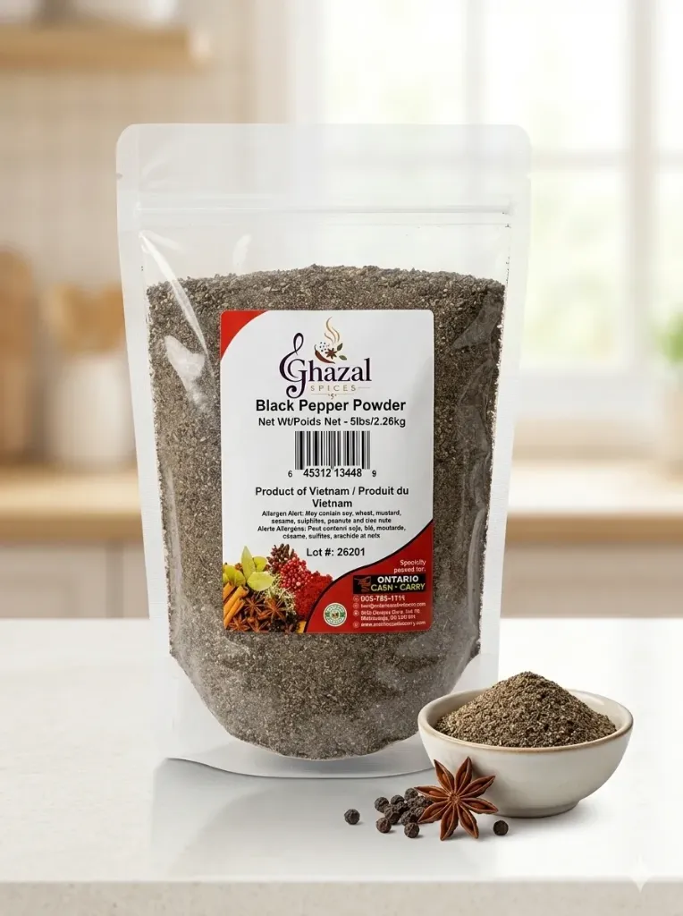 Ghazal- Black Pepper (32 Mesh) - 5lb