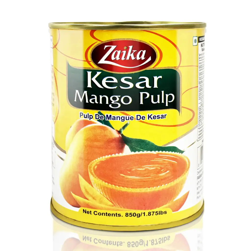 Zaika Kesar Mango Pulp - 6 x 850 G