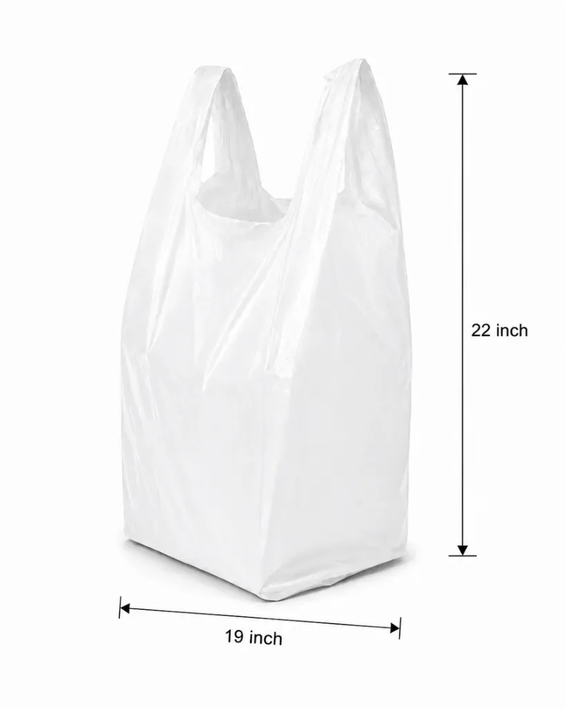 Packnova- Plastic Bag-S4 X-Strong - Shopping Bag - White