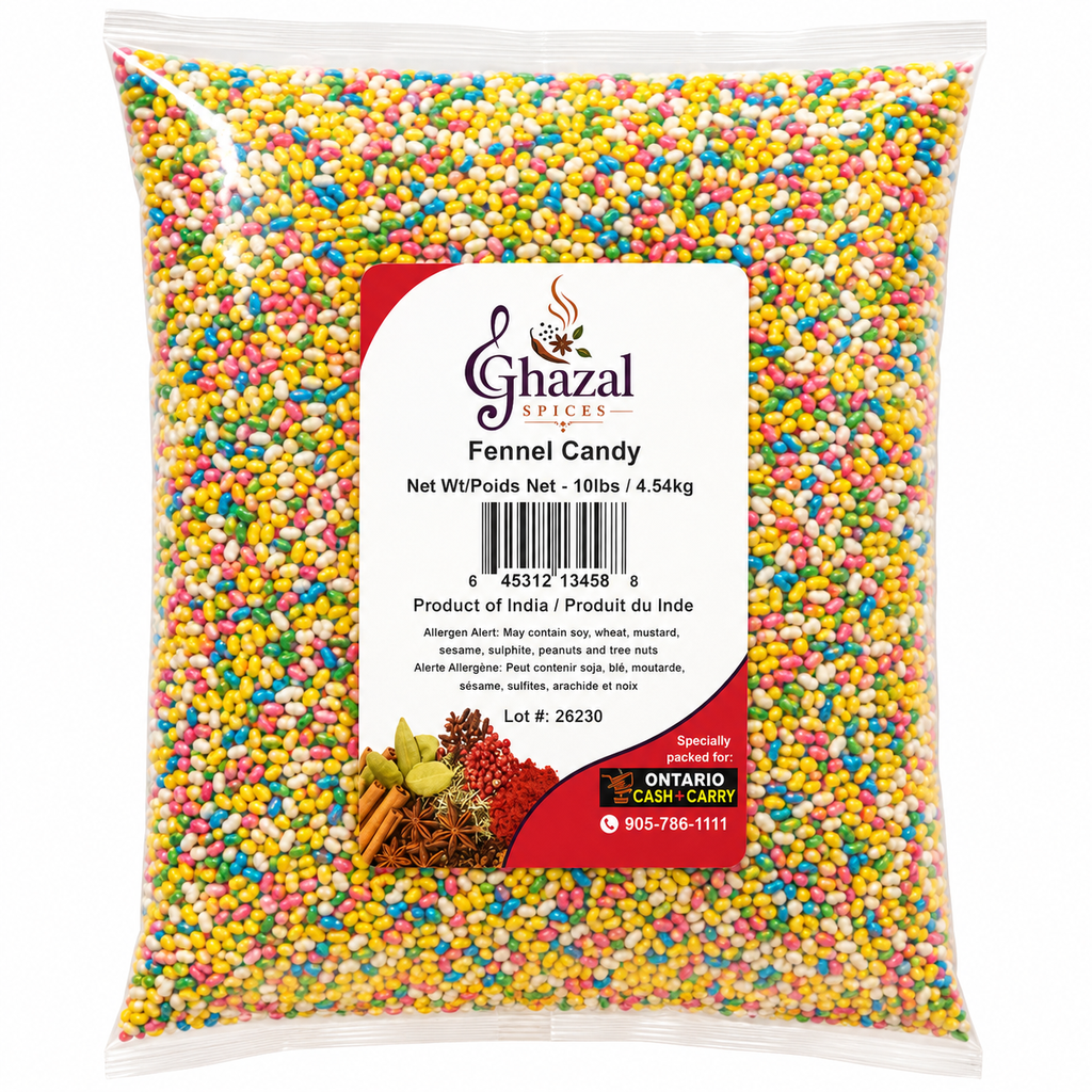 [SPCG010] Ghazal - Sweet Fennel Candy ( Sweet Sounf Coated) - 10lb