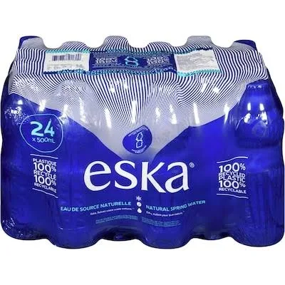 [WAT002-24] Eska - Natural Spring Water - 24 x 500 ml - Case