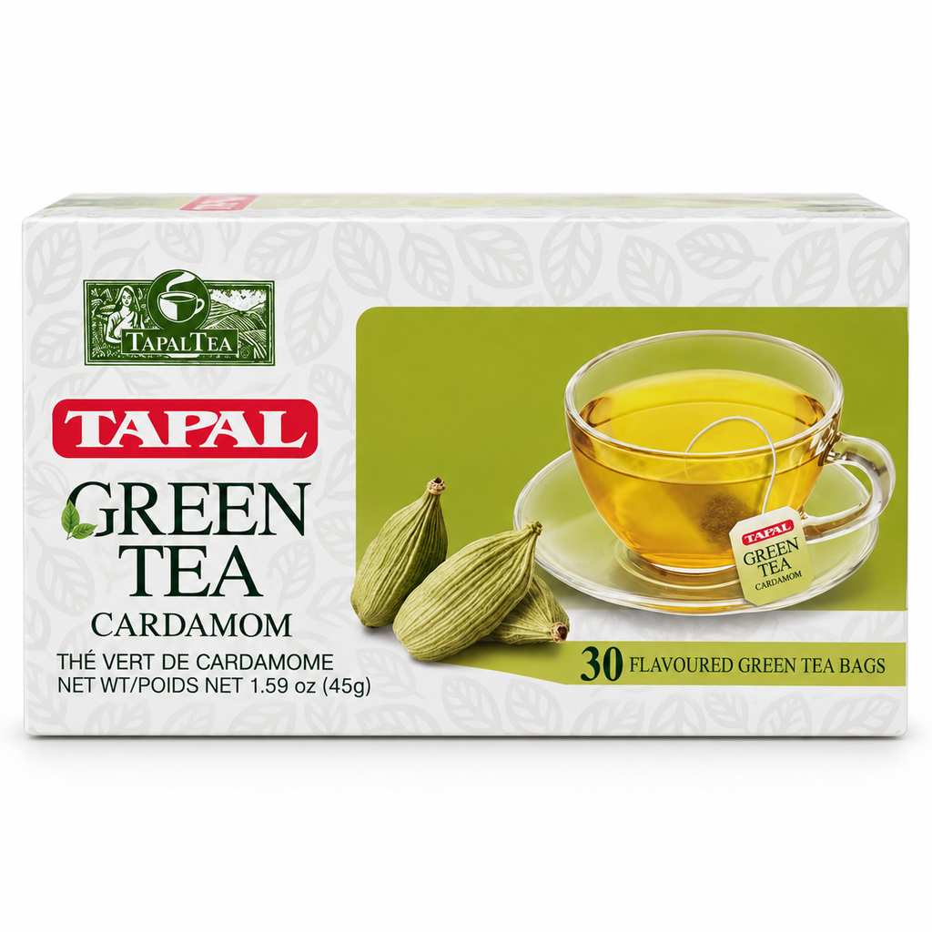 Tapal - Green Tags Bags - Cardamom 1.5g - 30 Bags - Pack