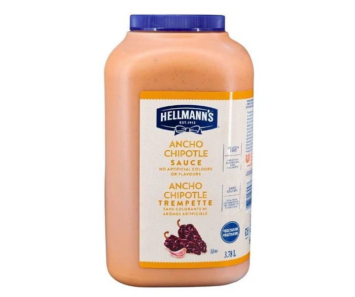 Hellmann's - Ancho Chipotle Sauce- 3.78 L- Each