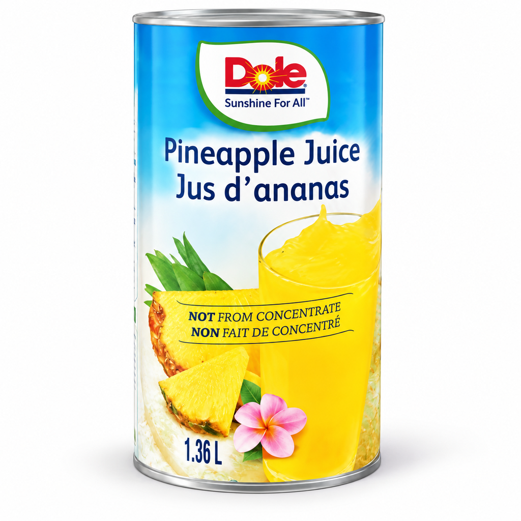 Dole Pineapple Juice-6x1.36L- Case