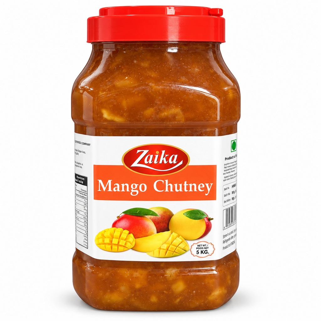 Zaika - Mango Chutney - 4x5Kg - Case
