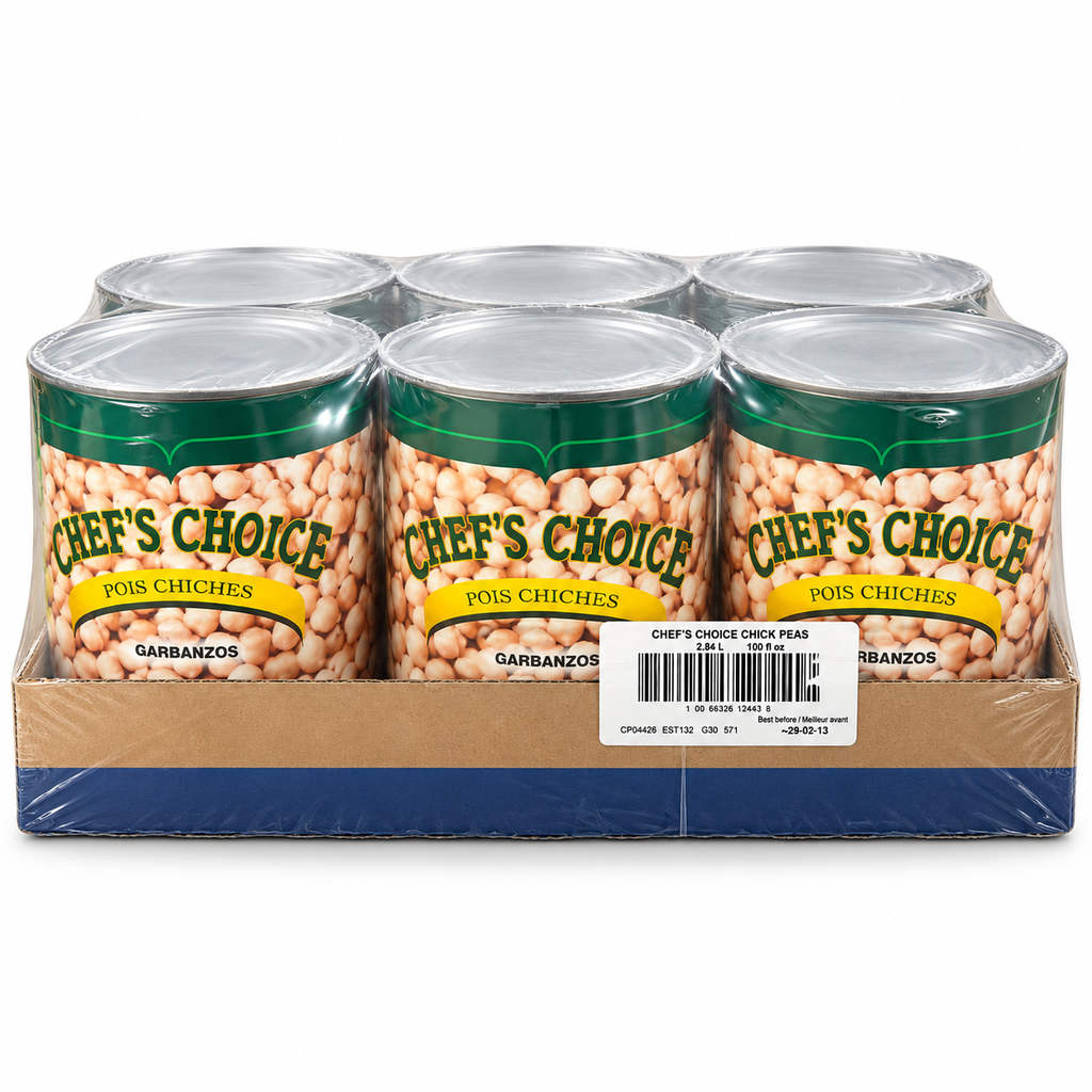 [CACC003-6] Chef's Choice - Chickpeas - 6x100oz - Case