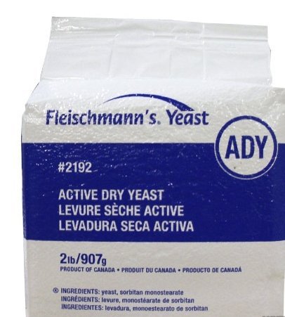 Fleischmann's- Ady- Active Dry Yeast- 2lb (907g)- Each
