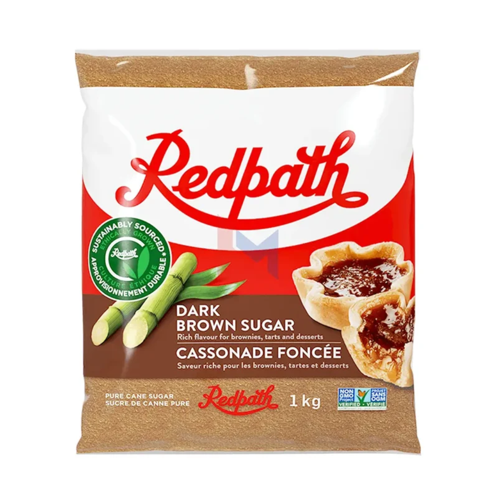Redpath- Dark Brown Sugar- 1kg- Each